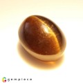 Natural Apatite cats eye 14.27 Carats Honey Brown Oval Cabochon 15x11 mm Loose Gemstone - Image 5