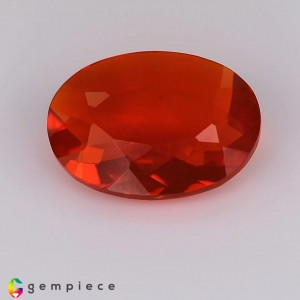 fire opal  1.31cts - 11x8mm