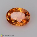 Natural Spessartite garnet 1.79 Carats Fanta Orange Oval 8x6 mm Loose Gemstone - Image 3