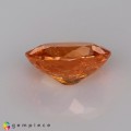 Natural Spessartite garnet 1.79 Carats Fanta Orange Oval 8x6 mm Loose Gemstone - Image 4