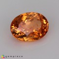Natural Spessartite garnet 1.79 Carats Fanta Orange Oval 8x6 mm Loose Gemstone - Image 6