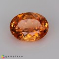 Natural Spessartite garnet 1.79 Carats Fanta Orange Oval 8x6 mm Loose Gemstone - Image 7