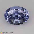 Natural Sapphire 2.38 Carats Light Blue Oval 8x6 mm Loose Gemstone - Image 1