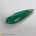 Natural Peru opal 8.83 Carats Paraiba Blue Green Pear Cabochon 31x10 mm Loose Gemstone - Image 1