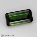 Natural Tourmaline 4.13 Carats Hunter Green Emerald 14x7 mm Loose Gemstone - Image 2