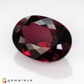 Natural Rhodolite garnet 10.44 Carats Purplish Pink Oval 16x11 mm Loose Gemstone - Image 3