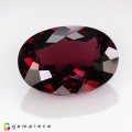 Natural Rhodolite garnet 10.44 Carats Purplish Pink Oval 16x11 mm Loose Gemstone - Image 7