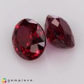 Natural Ruby 1.14 Carats Vivid Red Oval 6x4 mm Loose Gemstone - Image 3