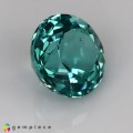 Natural Apatite 1.25 Carats Paraiba Blue Green Round Cabochon 6x5 mm Loose Gemstone - Image 5