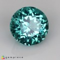 Natural Apatite 1.25 Carats Paraiba Blue Green Round Cabochon 6x5 mm Loose Gemstone - Image 7