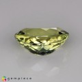 Natural Amblygonite 1.24 Carats Yellowish Green Oval 8x6 mm Loose Gemstone - Image 4