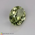 Natural Amblygonite 1.24 Carats Yellowish Green Oval 8x6 mm Loose Gemstone - Image 5