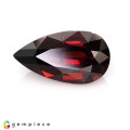 Natural Pyrope garnet 6.75 Carats Intense Blood Red Pear 16x9 mm Loose Gemstone - Image 2