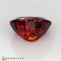 Natural Spessartite garnet 3.74 Carats Coke Red  Oval 9x8 mm Loose Gemstone - Image 4