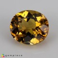 Natural Tourmaline 2.52 Carats Golden Yellow Oval 9x5 mm Loose Gemstone - Image 2