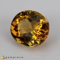 Natural Tourmaline 2.52 Carats Golden Yellow Oval 9x5 mm Loose Gemstone - Image 3