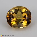 Natural Tourmaline 2.52 Carats Golden Yellow Oval 9x5 mm Loose Gemstone - Image 7