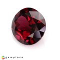 Natural Rhodolite garnet 5.47 Carats Purplish Red Oval 11x10 mm Loose Gemstone - Image 4