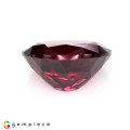 Natural Rhodolite garnet 5.47 Carats Purplish Red Oval 11x10 mm Loose Gemstone - Image 5