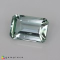 Natural Montebrasite 1.48 Carats Baby Mint Green Emerald Cut 8x5 mm Loose Gemstone - Image 3