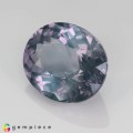 Natural Apatite 11.47 Carats Very Light Ash Purple Oval 16x13 mm Loose Gemstone - Image 3