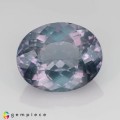 Natural Apatite 11.47 Carats Very Light Ash Purple Oval 16x13 mm Loose Gemstone - Image 7