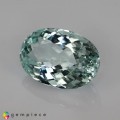 Natural Aquamarine 8.65 Carats Very Light Ice Blue Oval 16x11 mm Loose Gemstone - Image 2