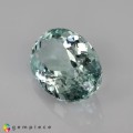 Natural Aquamarine 8.65 Carats Very Light Ice Blue Oval 16x11 mm Loose Gemstone - Image 3