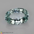 Natural Aquamarine 8.65 Carats Very Light Ice Blue Oval 16x11 mm Loose Gemstone - Image 7