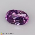 Natural Sapphire 1.03 Carats Sweet Purple Oval 7x5 mm Loose Gemstone - Image 2