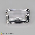 Natural Petalite 5.75 Carats White Emerald Cut 15x9 mm Loose Gemstone - Image 7
