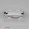 Natural Petalite 5.75 Carats White Emerald Cut 15x9 mm Loose Gemstone - Image 4