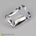 Natural Petalite 5.75 Carats White Emerald Cut 15x9 mm Loose Gemstone - Image 1