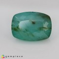 Natural Peru opal 14.13 Carats Paraiba Blue Green Cushion 19x14 mm Loose Gemstone - Image 1