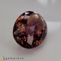 Natural Ametrine 90.34 Carats Purple to Yellow Oval Checker 36x26 mm Loose Gemstone - Image 6