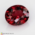Natural Rhodolite garnet 4.36 Carats Sweet Pink Oval 11x9 mm Loose Gemstone - Image 1
