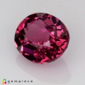Natural Malaya garnet 1.38 Carats Purplish Pink Oval 7x6 mm Loose Gemstone - Image 3