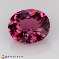 Natural Malaya garnet 1.38 Carats Purplish Pink Oval 7x6 mm Loose Gemstone - Image 7