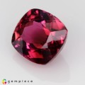 Natural Tourmaline 1.40 Carats Vivid Purplish Pink Cushion 7x6 mm Loose Gemstone - Image 3