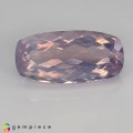 Natural Lavender quartz 22.62 Carats Lavender Cushion 27x13 mm Loose Gemstone - Image 6