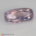 Natural Lavender quartz 22.62 Carats Lavender Cushion 27x13 mm Loose Gemstone - Image 1