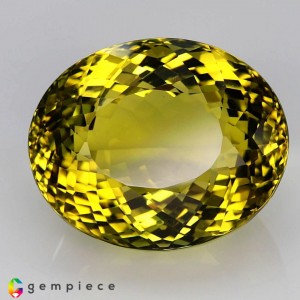 prasiolite  83.68cts - 29x24mm