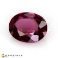 Natural Rhodolite garnet 6.92 Carats Purplish Pink Oval 13x10 mm Loose Gemstone - Image 2