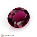 Natural Rhodolite garnet 6.92 Carats Purplish Pink Oval 13x10 mm Loose Gemstone - Image 5