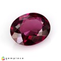 Natural Rhodolite garnet 6.92 Carats Purplish Pink Oval 13x10 mm Loose Gemstone - Image 6
