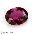 Natural Rhodolite garnet 6.92 Carats Purplish Pink Oval 13x10 mm Loose Gemstone - Image 7