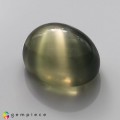 Natural Moonstone 26.97 Carats Moss Green Oval Cabochon 20x15 mm Loose Gemstone - Image 3