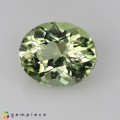 Natural Montebrasite 1.94 Carats Greenish Yellow Oval 9x7 mm Loose Gemstone - Image 2