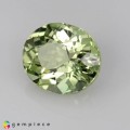Natural Montebrasite 1.94 Carats Greenish Yellow Oval 9x7 mm Loose Gemstone - Image 3