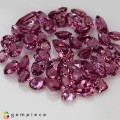 Natural Malaya garnet 31.28 Carats Sweet Purplish Pink Mixed Mixed Lot Loose Gemstone - Image 4